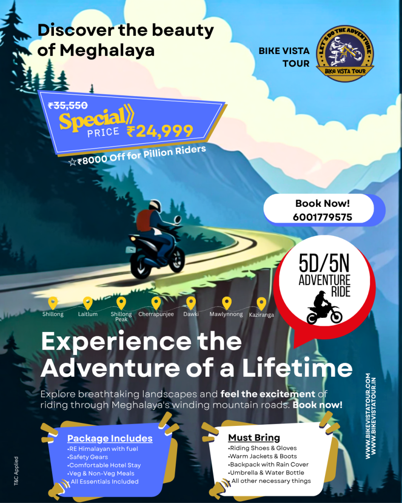 The Meghalaya Bike Tour